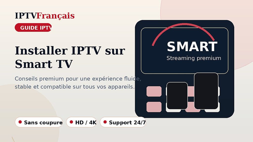 Installer IPTV sur Smart TV : guide simple pour débuter