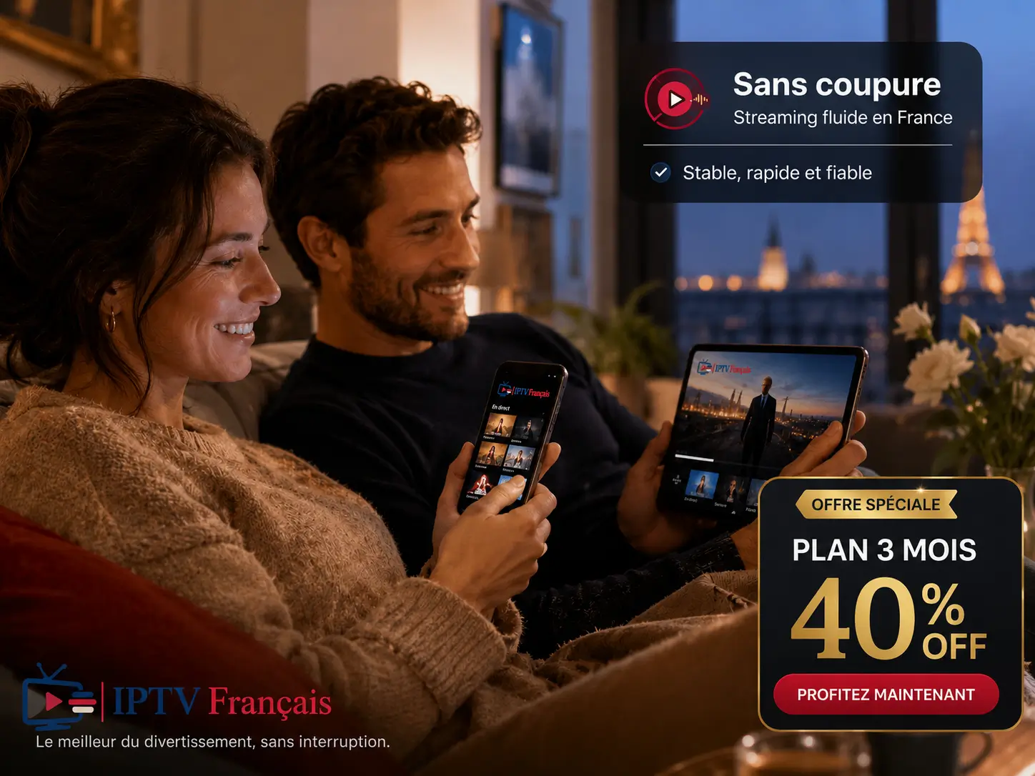 Pourquoi IPTV Français est le meilleur service d'abonnement IPTV ?