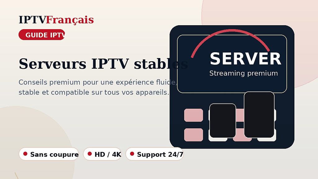 Pourquoi des serveurs IPTV stables changent toute l’expérience
